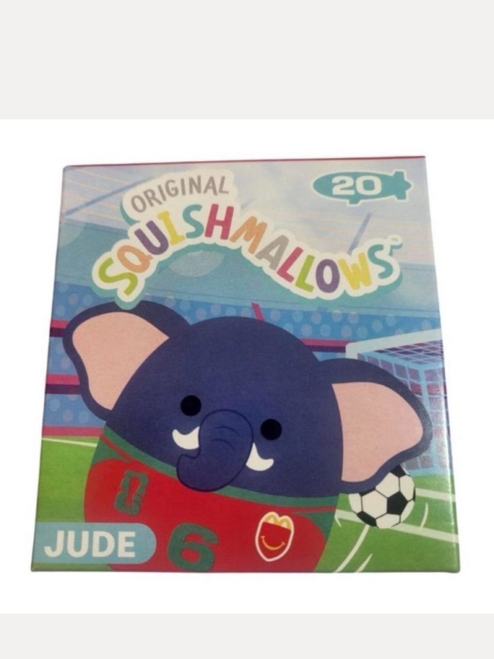 FIFA Squishmallows #20 Jude the Elephant McDonald's Happy Meal Toy